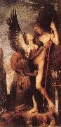 Gustave Moreau Ordipus and the Sphinx oil painting artist